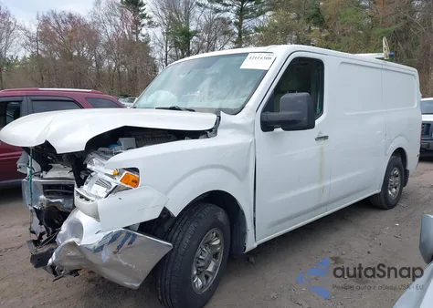 2017 Nissan Nv Cargo Nv3500 Hd Sl V8 from USA, damaged, VIN 1N6AF0KY4HN812208